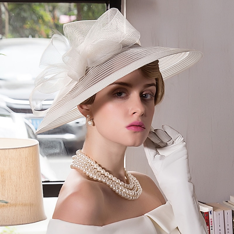 Feather Headpiece Wedding Special Occasion Casual Outdoor Fascinators Hats 1 Piece dress to impress Hats Race Day Dress4