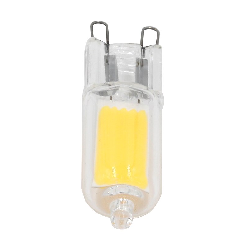 1 W LED Bi-pin Lights 250-280 lm G9 T LED Beads COB Decorative Warm White 220-240 V2