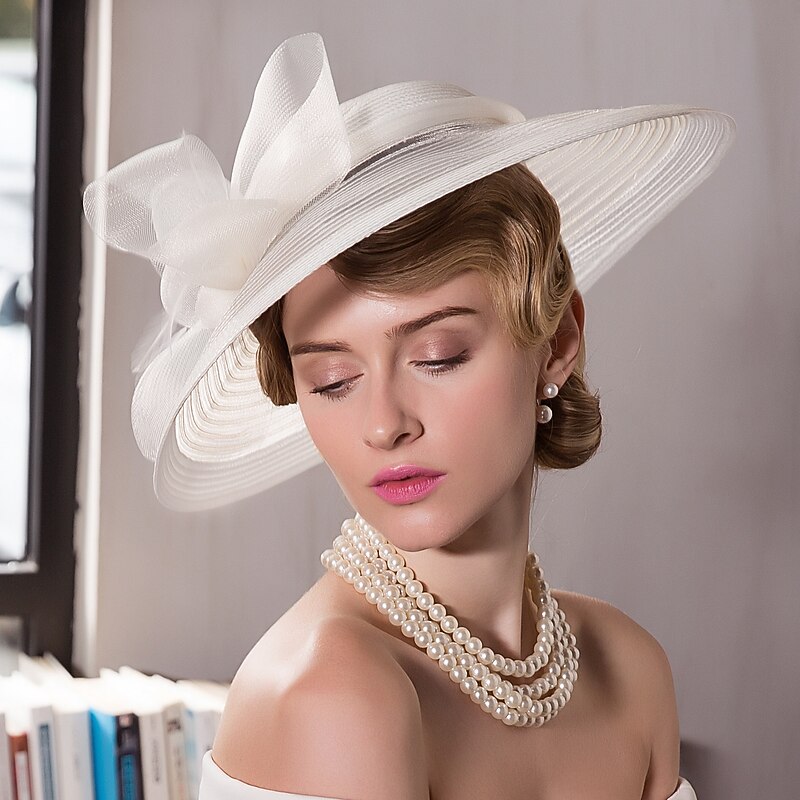 Feather Headpiece Wedding Special Occasion Casual Outdoor Fascinators Hats 1 Piece dress to impress Hats Race Day Dress2