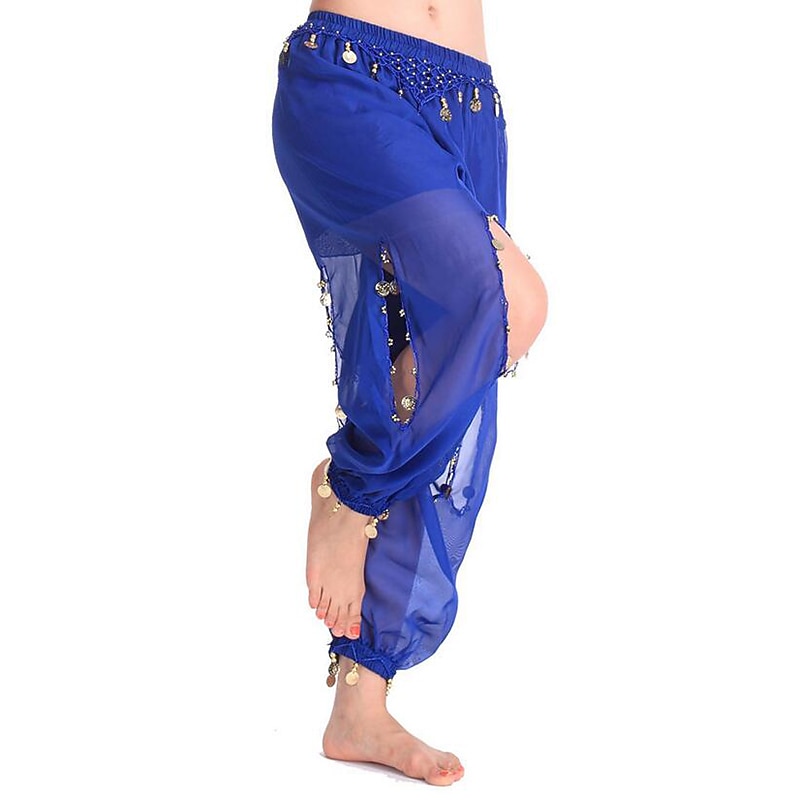 Belly Dance Pants Pendant Women's Performance High Chiffon3