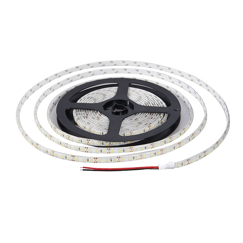 LED Light Strips Tiktok Lights 5050 5M 300 leds 10mm 4200 lm Warm White White(DC 12V) With 5PCS 5050 Strip Light Connector2