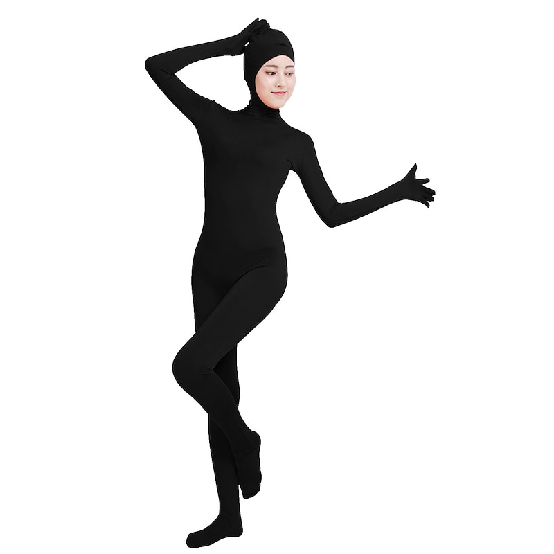 Zentai Suits Catsuit Skin Suit Carnival Costume Full Body Suit Kings Day All Solid Color Lycra® Costume for Party Stage Kid's Adults'2