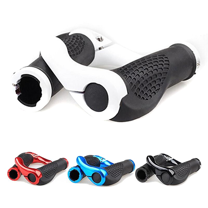 Bike Handlerbar Grips Armrest Bars 128 mm Ergonomic Design Road Bike Mountain Bike MTB Cycling White Black Red