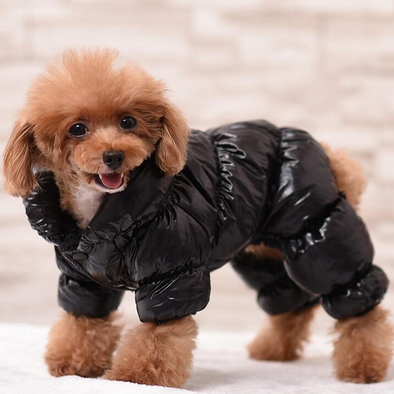 Dog Coat Jumpsuit Jacket Puppy Clothes Casual Daily Keep Warm Winter Warm Outdoor Dog Clothing2