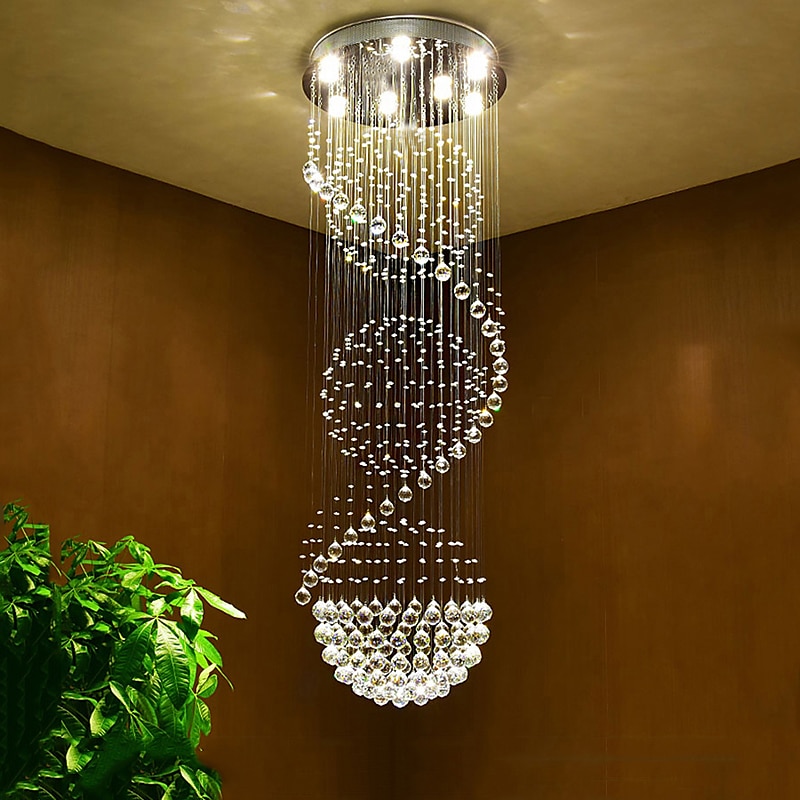 60 cm Line Design Chandelier Metal Electroplated Modern 220-240V2