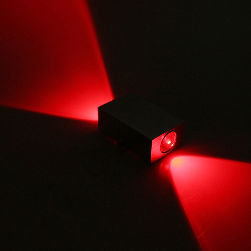 Lightinthebox 2-Light LED Novelty Wall Lamps Modern Luxury Wall Sconces Metal Cuboid Design Wall Light 85-265V 2W4