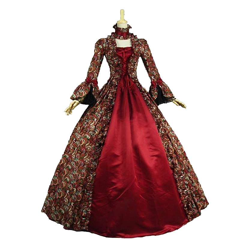 Cocktail Dress Vintage Dress Plus Size Fancy Dress Royal Carnival of Venice