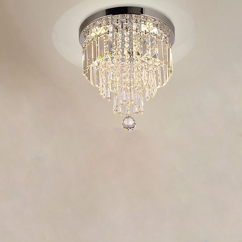 3-Light 25 cm Flush Mount Lights Metal Painted Finishes 110-120V 220-240V / CE Certified3