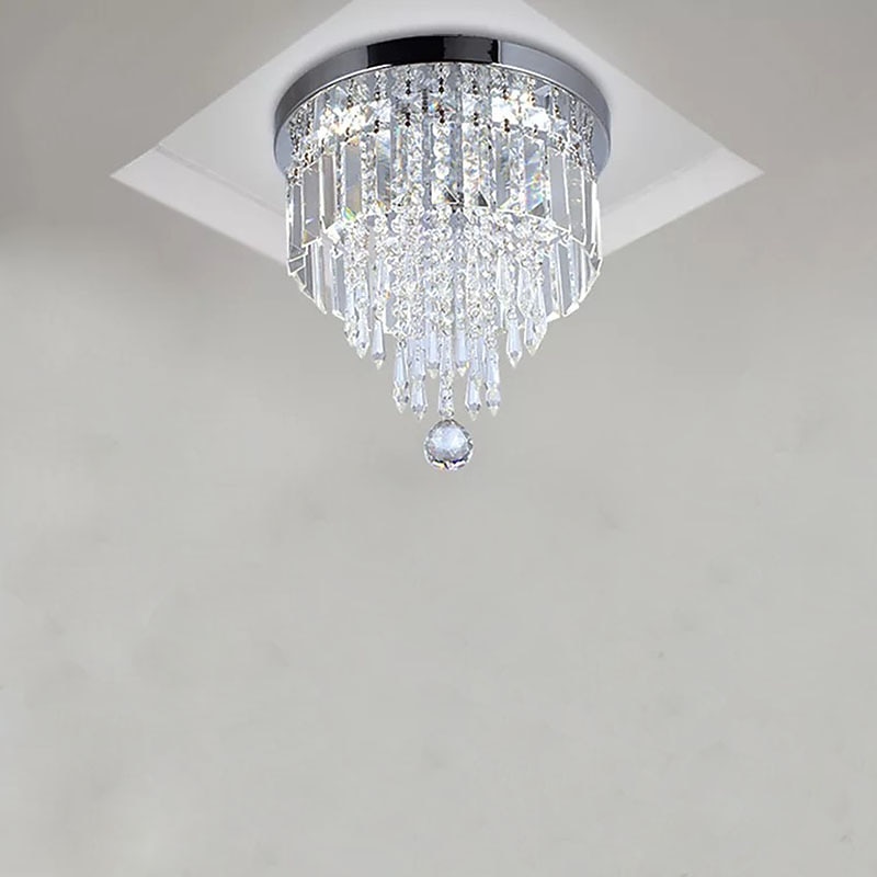 3-Light 25 cm Flush Mount Lights Metal Painted Finishes 110-120V 220-240V / CE Certified4