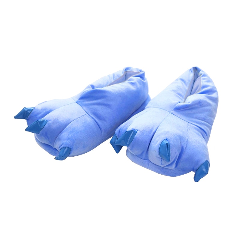 Adults' Solid Colored Kigurumi Pajamas Slippers Monster Blue Monster Onesie Pajamas Kigurumi Pajamas Pajamas For Men and Women Halloween Cartoon4