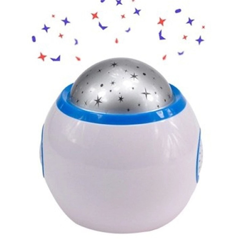Sky Projector Star Light Music Alarm Clock for Children Color-Changing Birthday Gift AAA Batteries Powered3