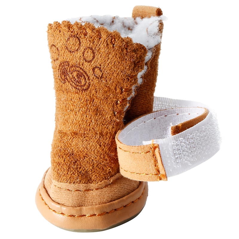Dog Boots / Shoes Puppy Clothes Fashion Keep Warm Winter Warm Dog Clothing4