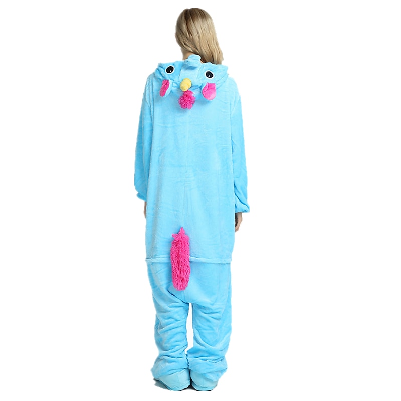 Kid's Adults' Kigurumi Pajamas Nightwear Camouflage Unicorn Flying Horse Pony Animal Onesie Pajamas Velvet Mink Cosplay For Boys Girls' Men and Women Christmas Animal Sleepwear Cartoon Festival4