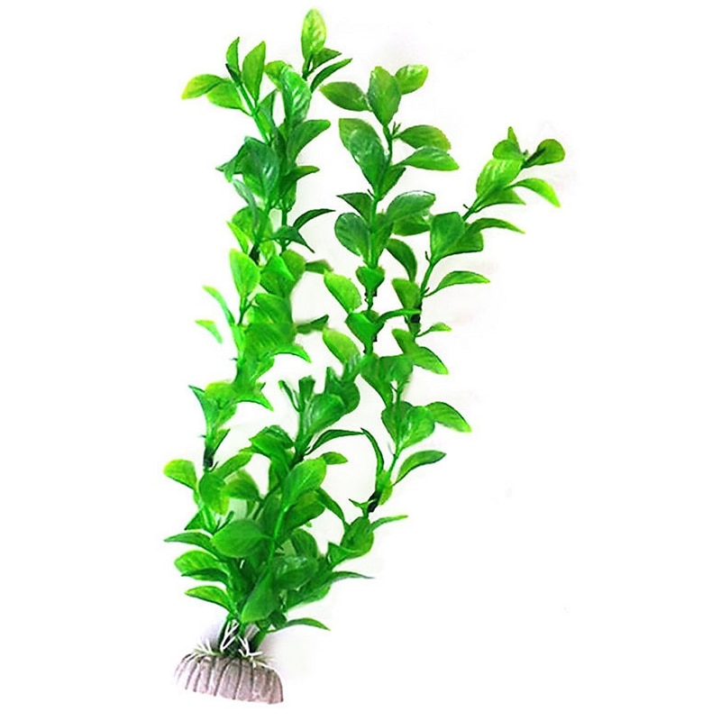 Fish Tank Aquarium Decoration Artificial Plants Hornwort Anacharis Fish Fish Bowl Waterplant Artificial Plants Purple Decoration Plastic 25 cm2