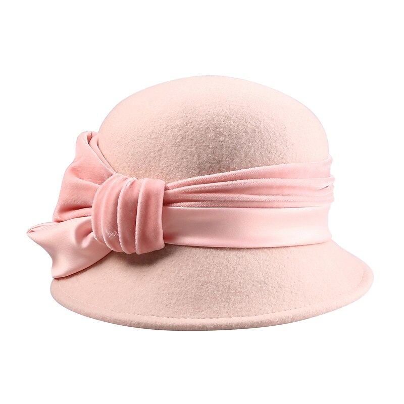 Wool Kentucky Derby Hat / Hats with Bowknot 1 Piece Wedding / Party / Evening Headpiece4
