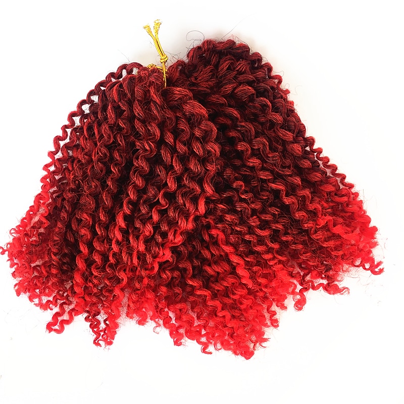 Crochet Hair Braids Marley Bob Box Braids Synthetic Hair Short Braiding Hair 1pack2