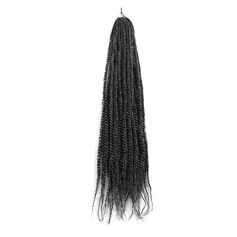 Faux Locs Dreadlocks Senegalese Twist Box Braids Synthetic Hair Braiding Hair 1pack4