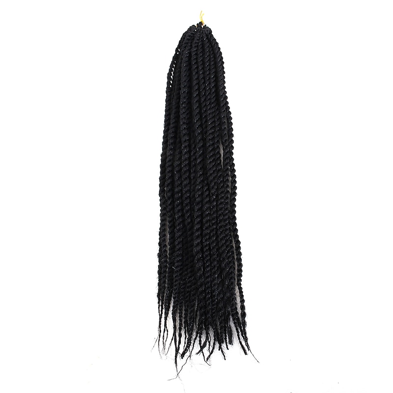 Faux Locs Dreadlocks Senegalese Twist Box Braids Synthetic Hair Braiding Hair 1pack2