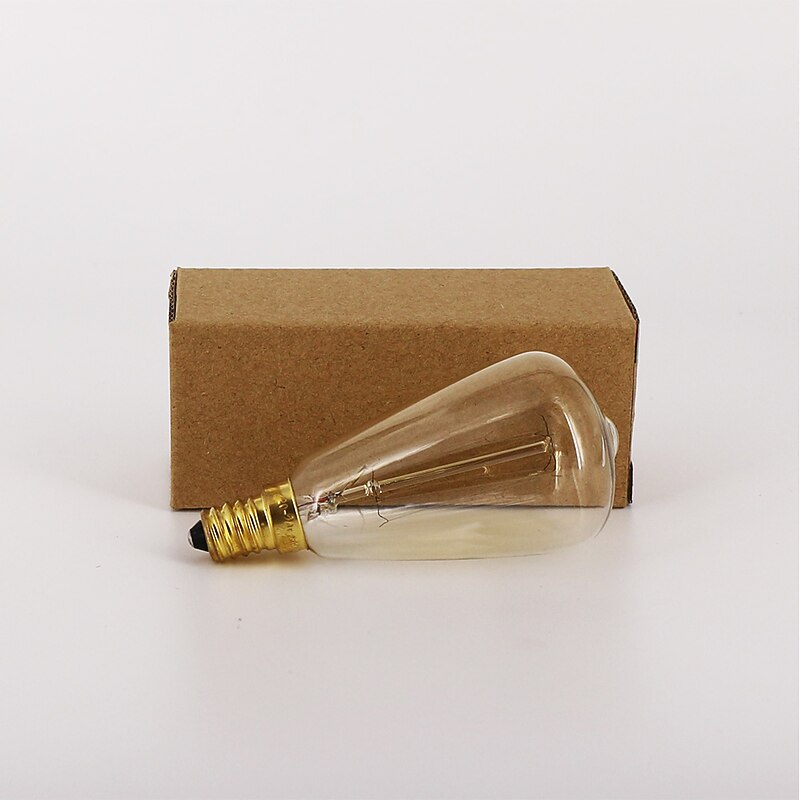 1pc 40 W E14 ST48 Warm White 2300 k Retro / Dimmable / Decorative Incandescent Vintage Edison Light Bulb 220-240 V3