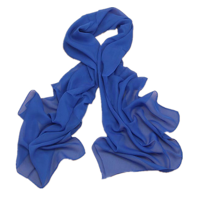 Women's Chiffon Scarf Party Evening Street Dailywear Wine Black Pink Scarf Pure Color / Basic / Winter / Spring / Summer / Vintage4