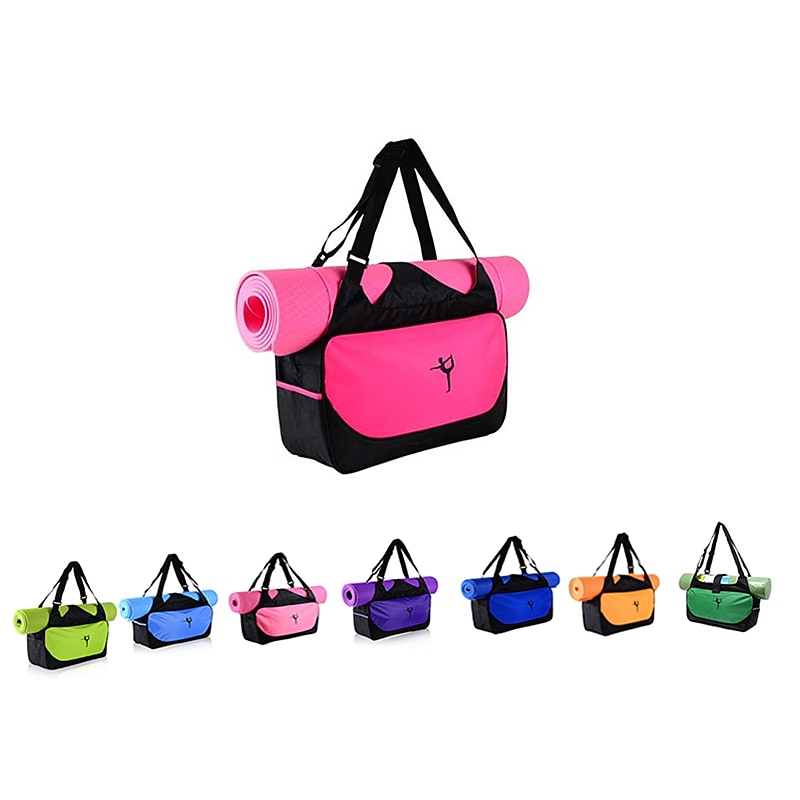 Yoga Mat Bag Pilates / Yogis / Bikram Strap / Large Capacity / Waterproof Canvas leather / Oxford cloth / Eco-Friendly