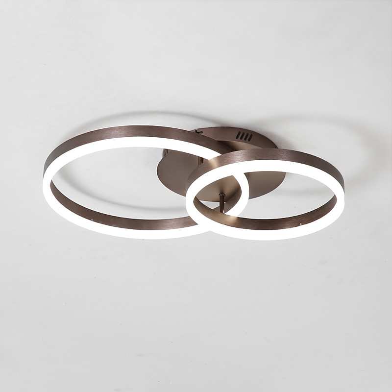 78 cm Dimmable Ceiling Lights Circle Design Flush Mount Lights Metal Painted Finishes LED Nordic Style 220-240V2