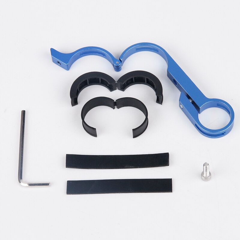 Bike Stem Extender Bike Handlebar Extender Carbon Fiber Lightweight for Road Bike Mountain Bike MTB Carbon Fiber Black Blue Red3