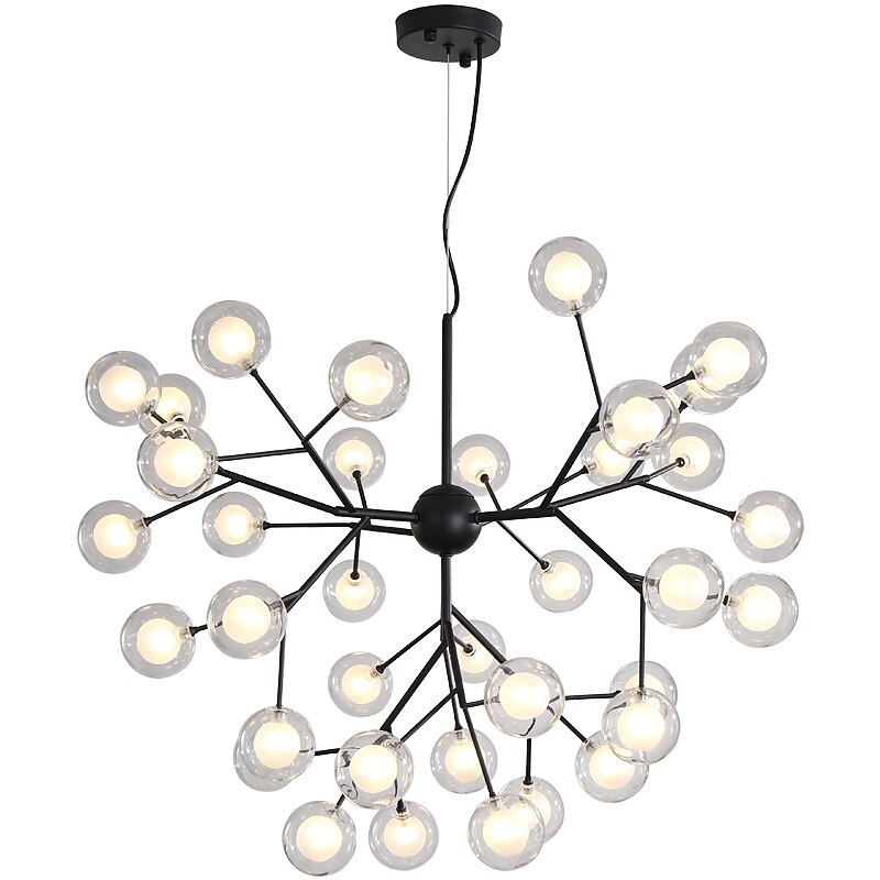 60 cm Indoor Luxury Creative Novelty Chandelier Metal Sputnik Painted Finishes Artistic 110-120V 220-240V2