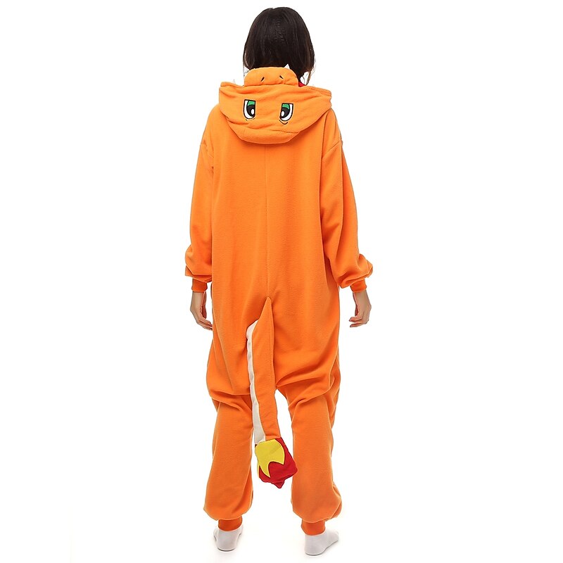 Adults' Cartoon Onesie Costume Carnival Costume Charizar Onesie Pajamas Kigurumi Pajamas Funny Costume For Men and Women Christmas Carnival New Year Cartoon4