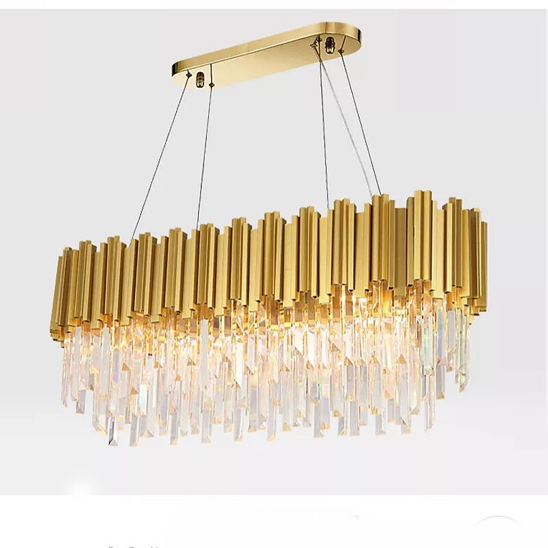 10-Light 90 cm Chandelier Metal Electroplated Modern 110-120V 220-240V2