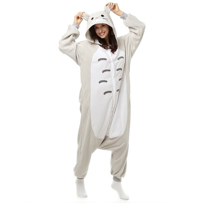 Adults' Cartoon Onesie Costume Carnival Costume Cartoon Onesie Pajamas Kigurumi Pajamas Funny Costume For Men and Women Christmas Carnival New Year Cartoon3