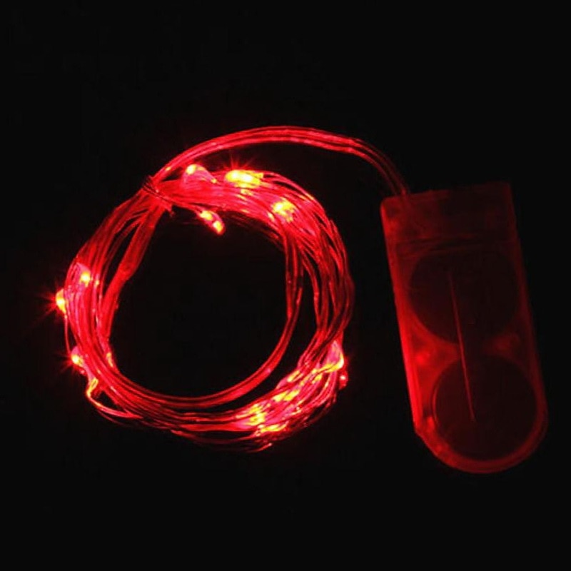 2M LED Fairy String Lights 100pcs 20LEDs Copper Wire Lights Multi Color for Party Holiday Wedding Home Party Bedroom Gift Decoration4