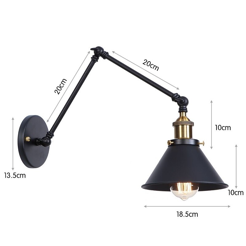 Eye Protection Creative Country Swing Arm Lights Industrial Living Room Shops / Cafes Wall Light 110-120V 220-240V / CE Certified / E26 / E274