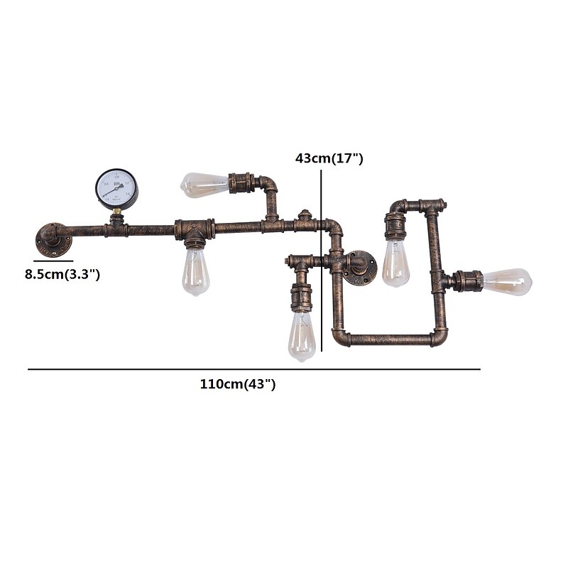 Rustic / Lodge Country Wall Lamps & Sconces Metal Wall Light 110-120V 220-240V 40 W / E26 / E272