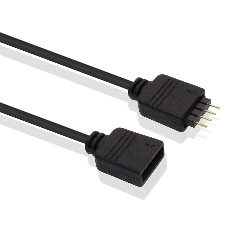 2pcs 100 cm SMD 5050 / SMD 2835 / 3528 SMD Strip Light Accessory / LED Strip Extension Line Electrical Cable Plastic & Metal for RGB LED Strip Light3