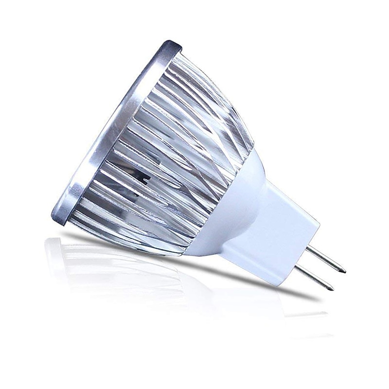 10PCS Dimmable AC/DC12V MR16 LED Bulb - 5W Spot Light Lamp Bulbs,Replacement Bulb Equivalent to 30Watt Halogen,120 Degree Beam Angle4