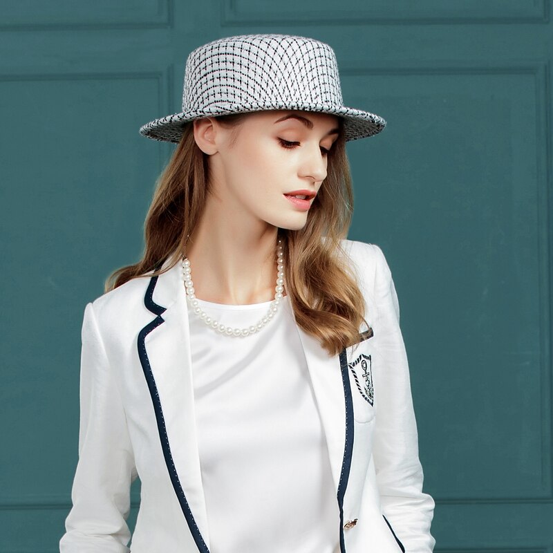 Polyester Kentucky Derby Hat / Hats with Plaid 1pc Casual / Daily Wear Headpiece2