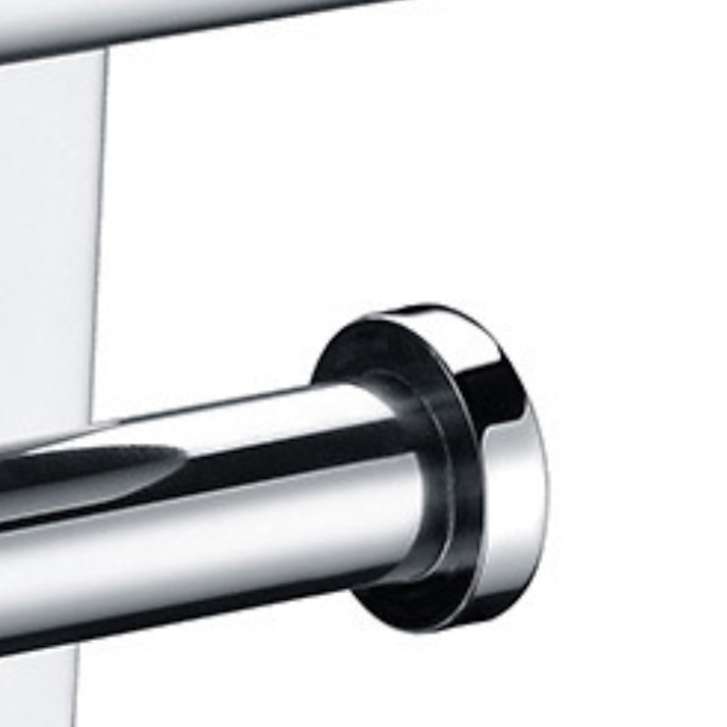 Toilet Paper Holder New Design Contemporary Stainless Steel Bathroom Shelf with Mobile Phone Storage Wall Mounted Silvery 1pc2