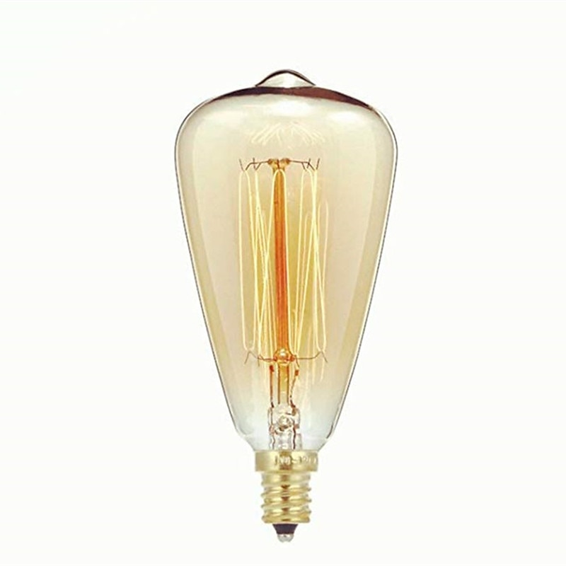 10pcs 40 W E14 ST48 Warm White 2200-2700 k Retro / Dimmable / Decorative Incandescent Vintage Edison Light Bulb 220-240 V2