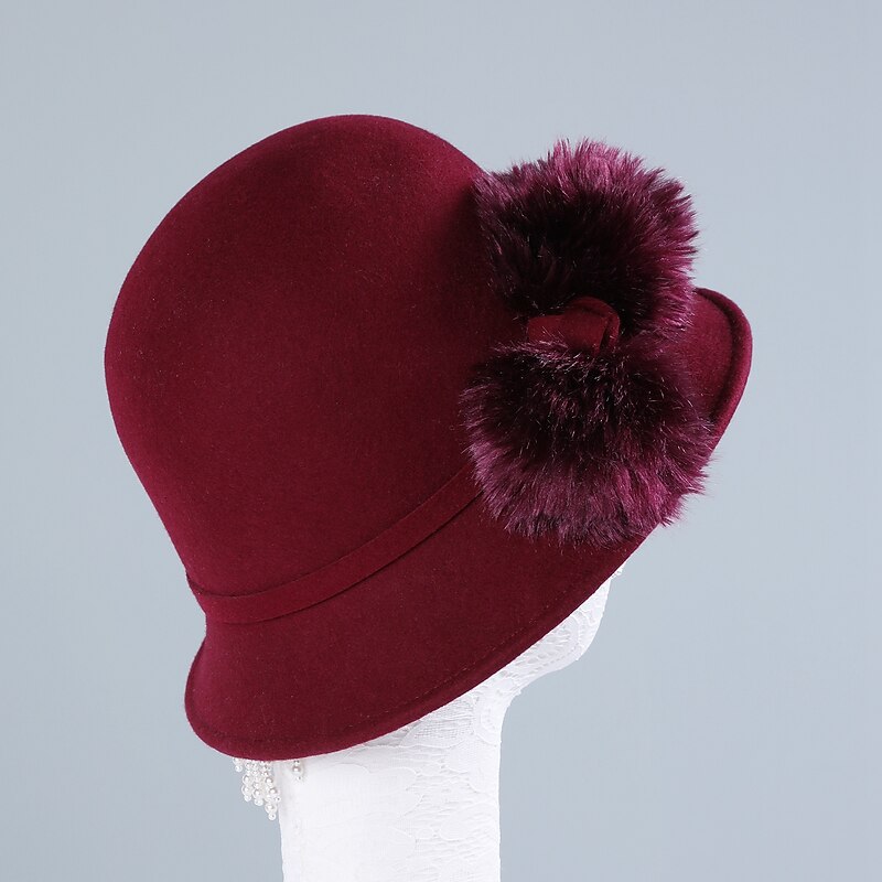 Hats with Pom-pom 1pc Casual Headpiece4