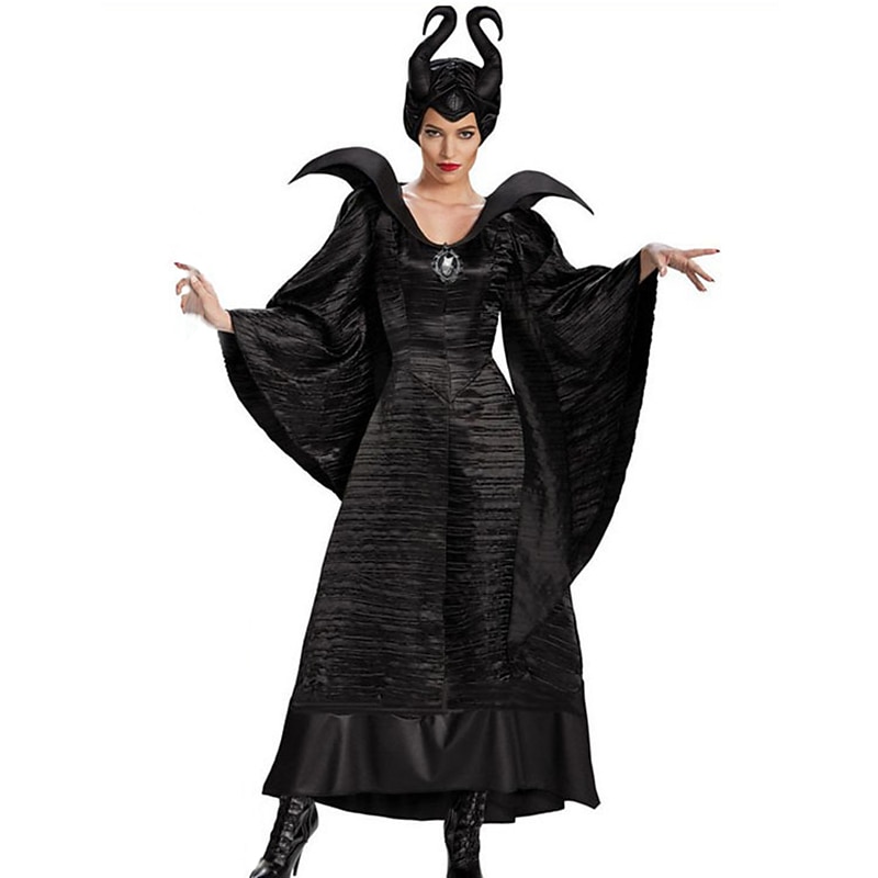 Maleficent Halloween Dress Cosplay Costume Halloween Props Cosplay Cosplay Adults' Women's Halloween Mardi Gras Easy Halloween Costumes Dress Up