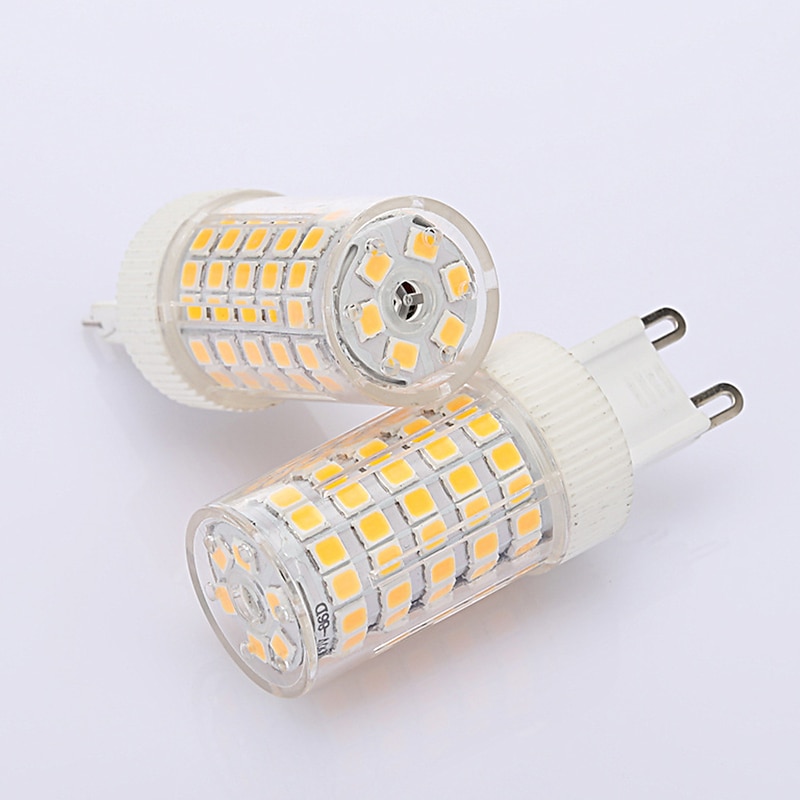 6pcs 10 W LED Bi-pin Lights 600-800 lm G9 T 86 LED Beads SMD 2835 Warm White Cold White Natural White 220-240 V2