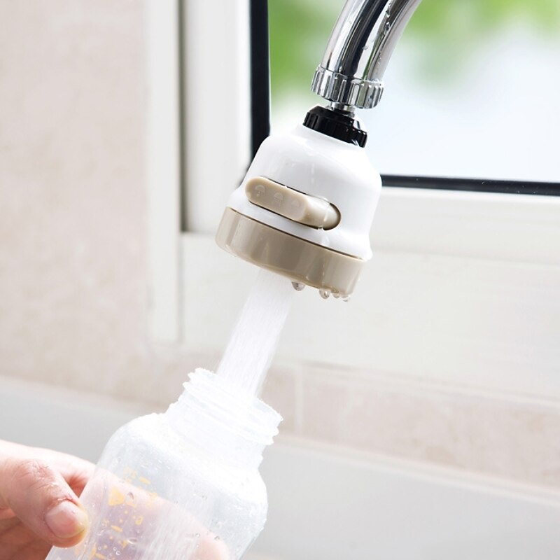 Rotatable Bathroom Kitchen Accessories Water Saver 3 Modes Water Tap Filter Faucet3