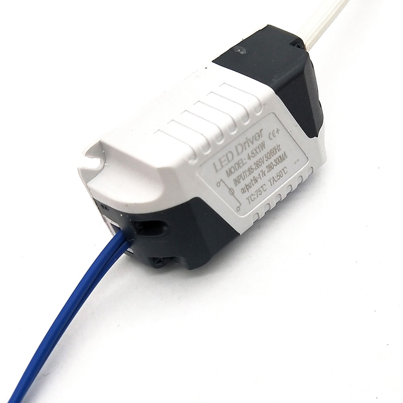 0.3A 4-5W DC 12-16V to AC 85-265V LED Lamp External Ceiling Lamp Ceiling Lamp Constant Current Power Driver4