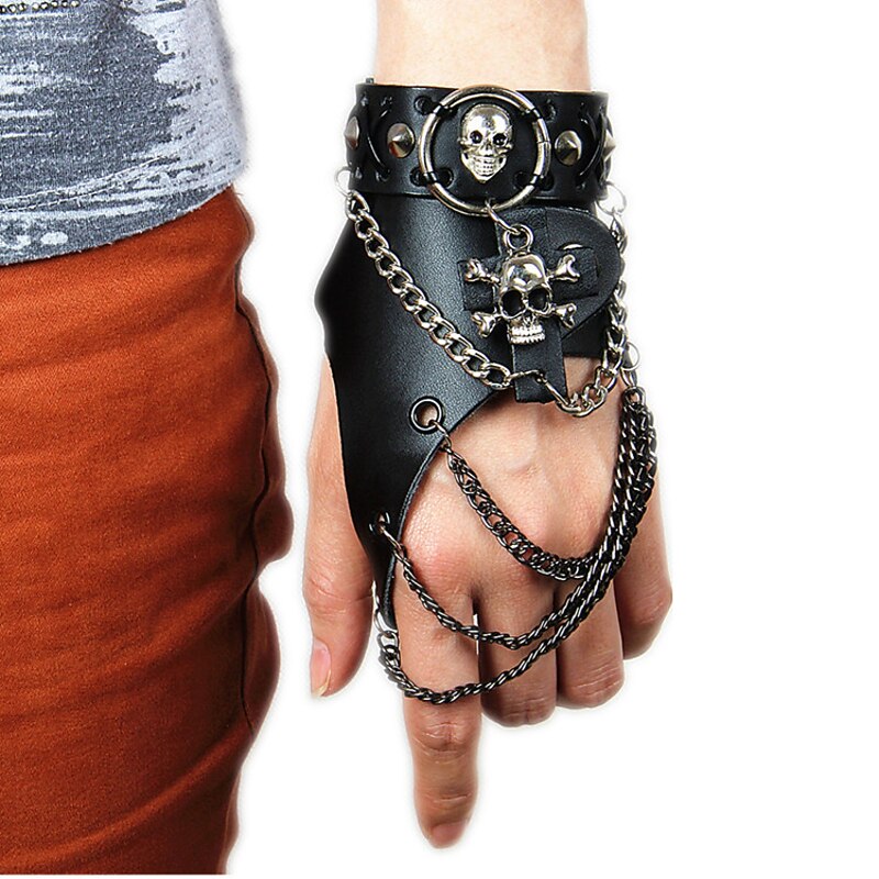Punk & Gothic Medieval Steampunk Masquerade Accesories Set Plague Doctor Novelty Fancy Dress Men's Women's Halloween Carnival Party Club Teen Adults' 1 Bracelet All Seasons