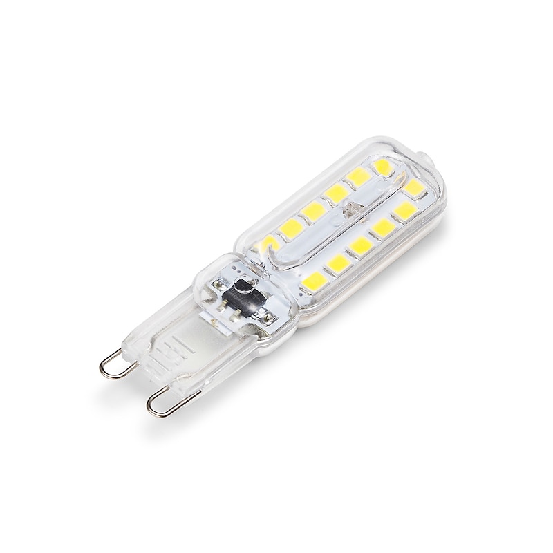 5pcs 10pcs G9 LED Bi-pin Lights 6W 450-550lm 22 LED Beads SMD 2835 T Bulb Shape Dimmable Warm White Cold White 220-240V 110-130V RoHS for Chandeliers Accent Lights Under Cabinet Puck Light4