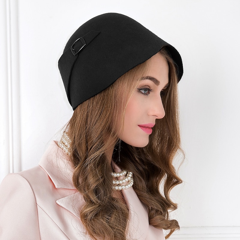 Wool / Alloy Hats with 1 Piece Special Occasion / Casual Headpiece