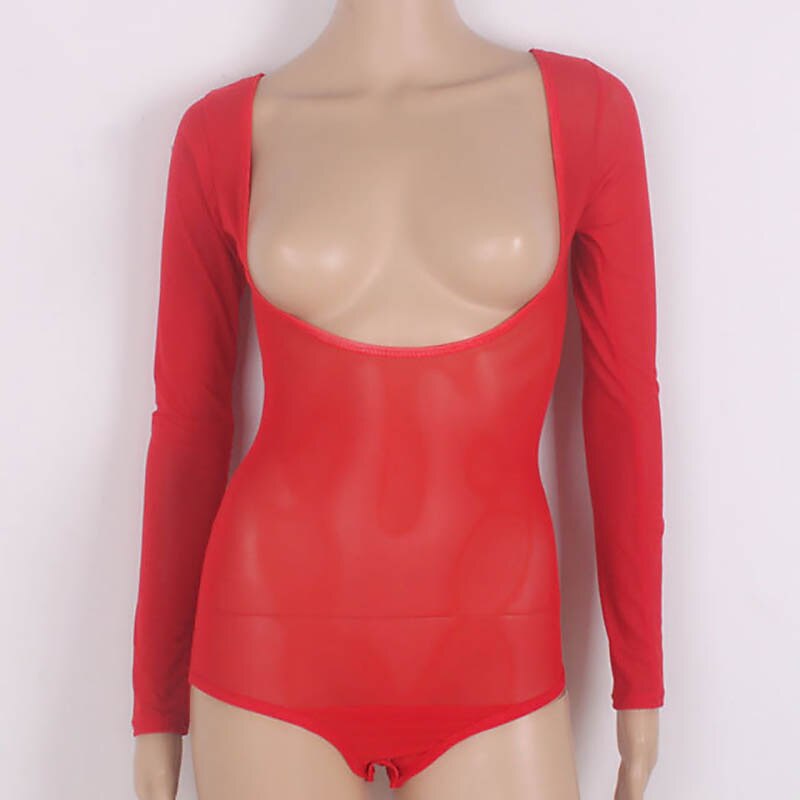 Belly Dance Leotard / Onesie Ruching Women's Training Performance Long Sleeve Tulle3