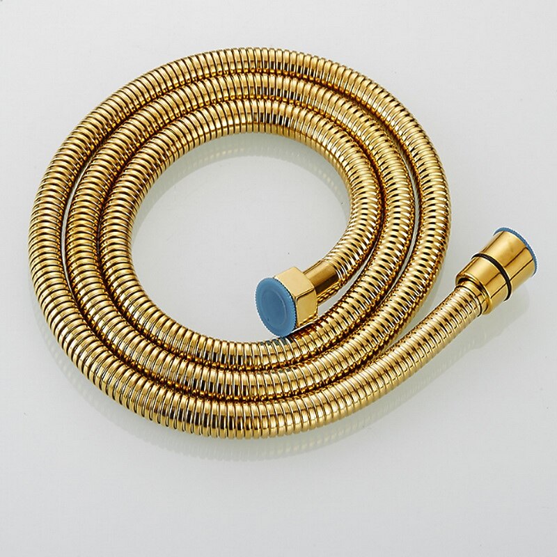 Faucet Accessory,Superior Quality Contemporary Brass  Finish Water Supply with Ti-PVD 1.5M Shower Hose2