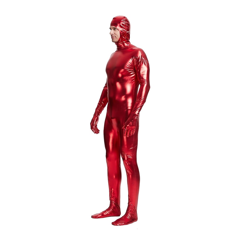 Zentai Suits Bodysuit Carnival Costume Full Body Suit Men's Solid Colored Latex Spandex Lycra Costume for Carnival Masquerade Adults'4